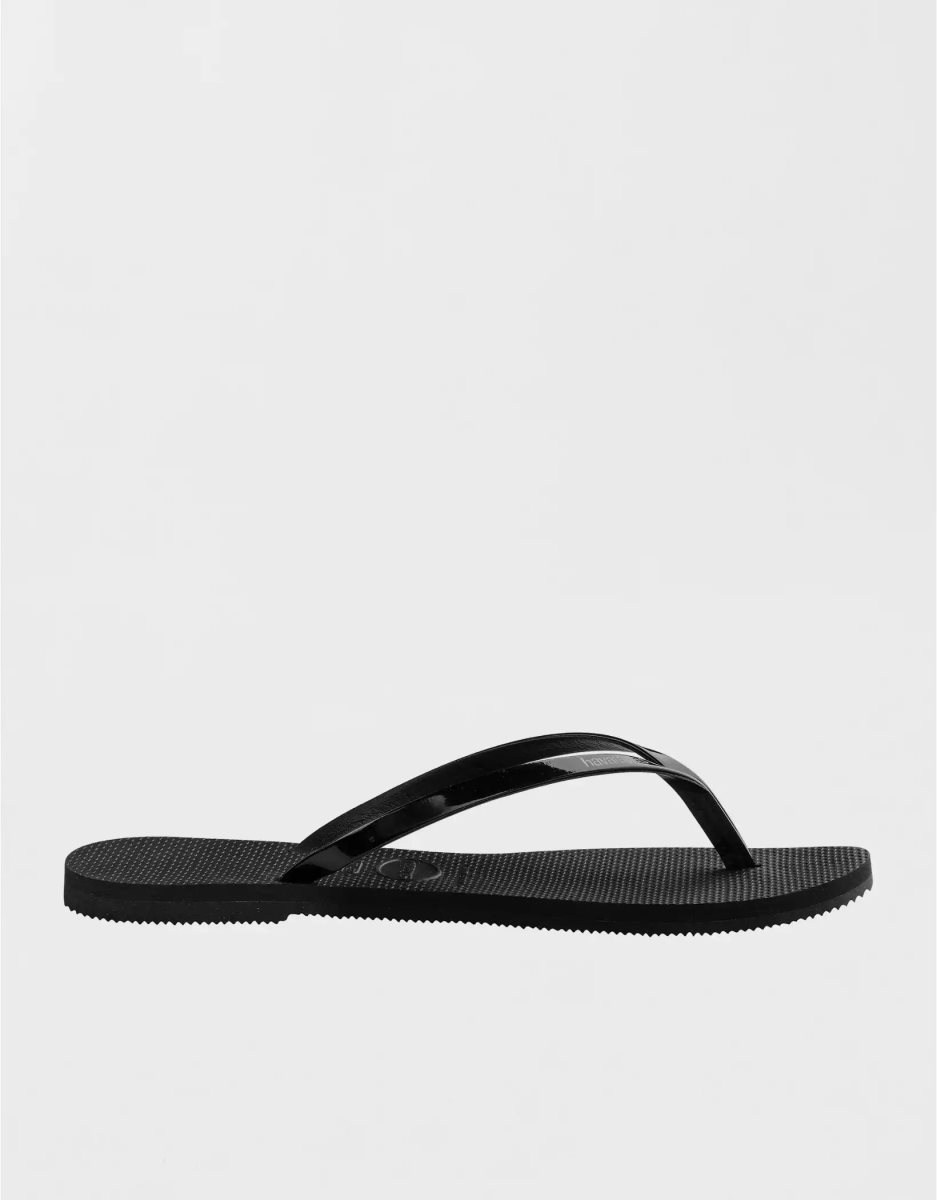 Tong American Eagle Havaianas Metallic Noir Femme | FJT-54155986